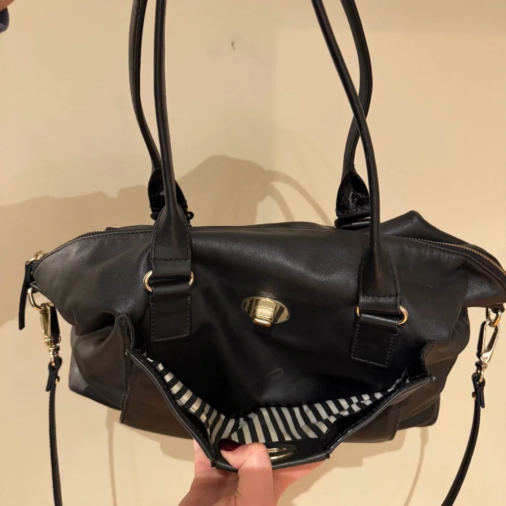 Kate Spade Black Leather Hampton Road Janie Purse